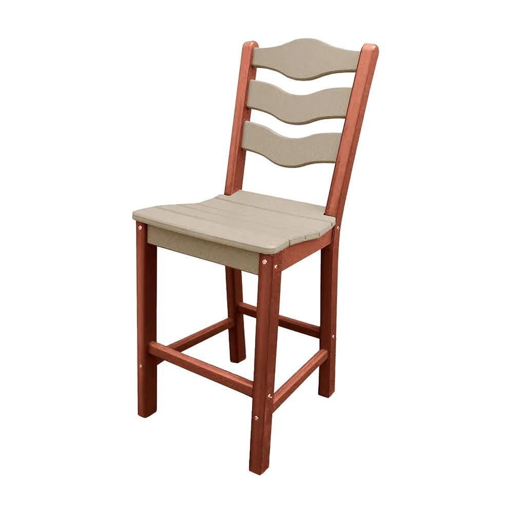 Perfect Choice Recycled Plastic Traditional Counter Height Standard Armless Chair (COUNTER HEIGHT) - LEAD TIME TO SHIP 4 WEEKS OR LESS