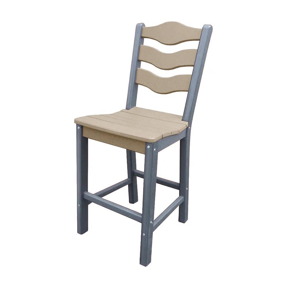 Perfect Choice Recycled Plastic Traditional Counter Height Standard Armless Chair (COUNTER HEIGHT) - LEAD TIME TO SHIP 4 WEEKS OR LESS
