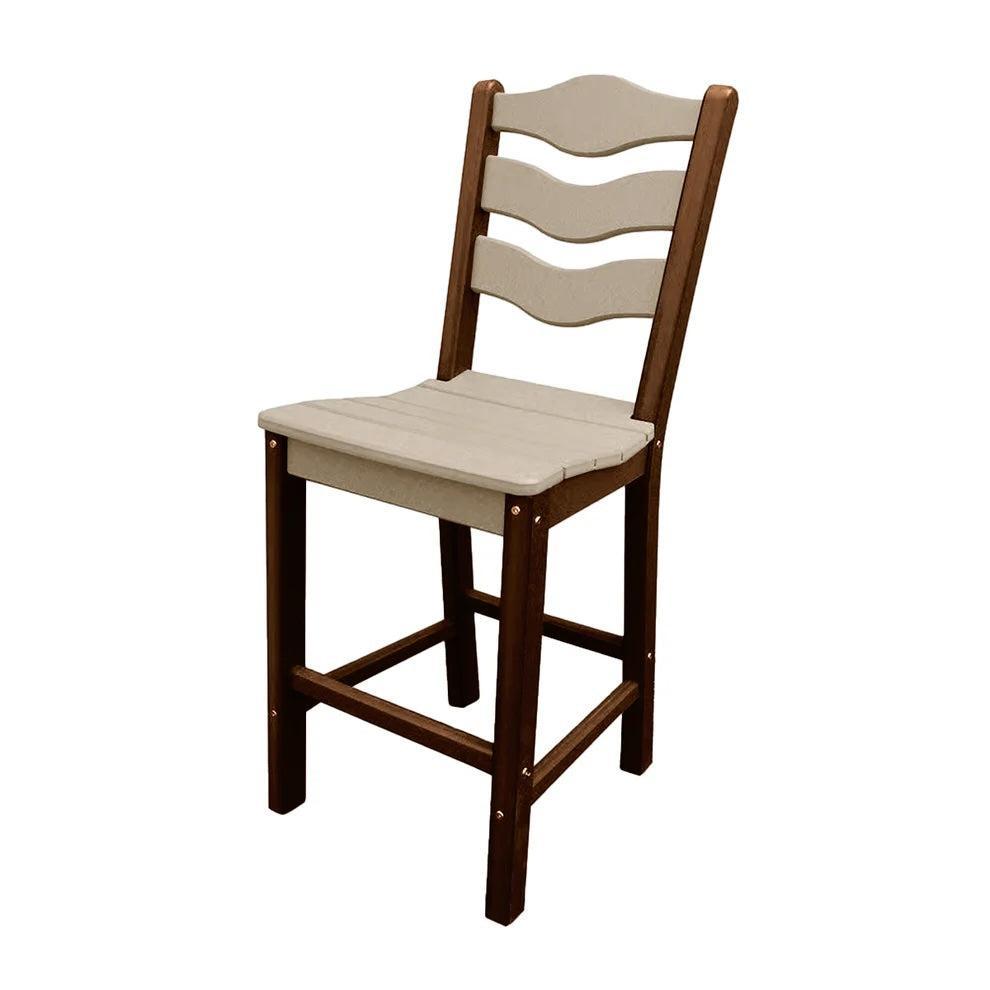 Perfect Choice Recycled Plastic Traditional Counter Height Standard Armless Chair (COUNTER HEIGHT) - LEAD TIME TO SHIP 4 WEEKS OR LESS