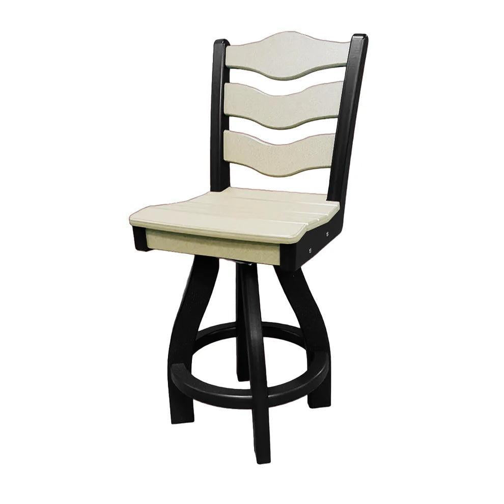 Perfect Choice Recycled Plastic Traditional Counter Height Swivel Armless Chair (COUNTER HEIGHT)  - LEAD TIME TO SHIP 4 WEEKS OR LESS