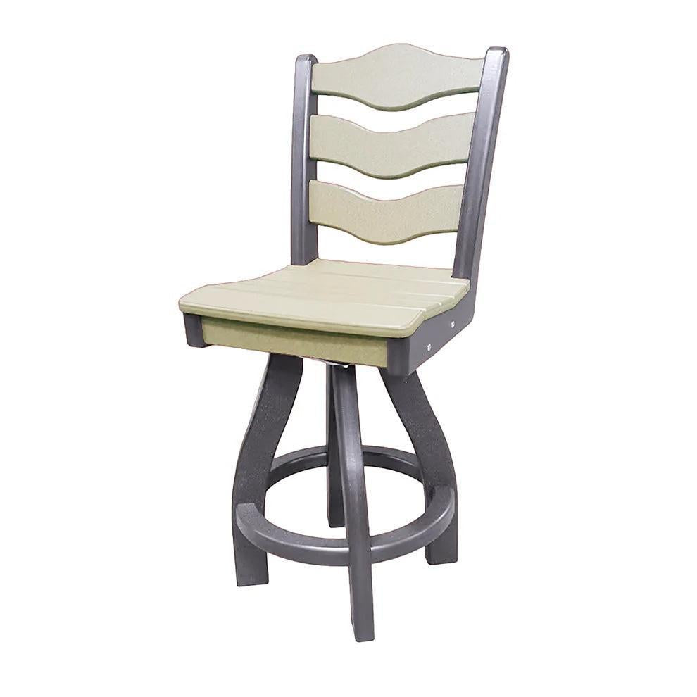 Perfect Choice Recycled Plastic Traditional Counter Height Swivel Armless Chair (COUNTER HEIGHT)  - LEAD TIME TO SHIP 4 WEEKS OR LESS
