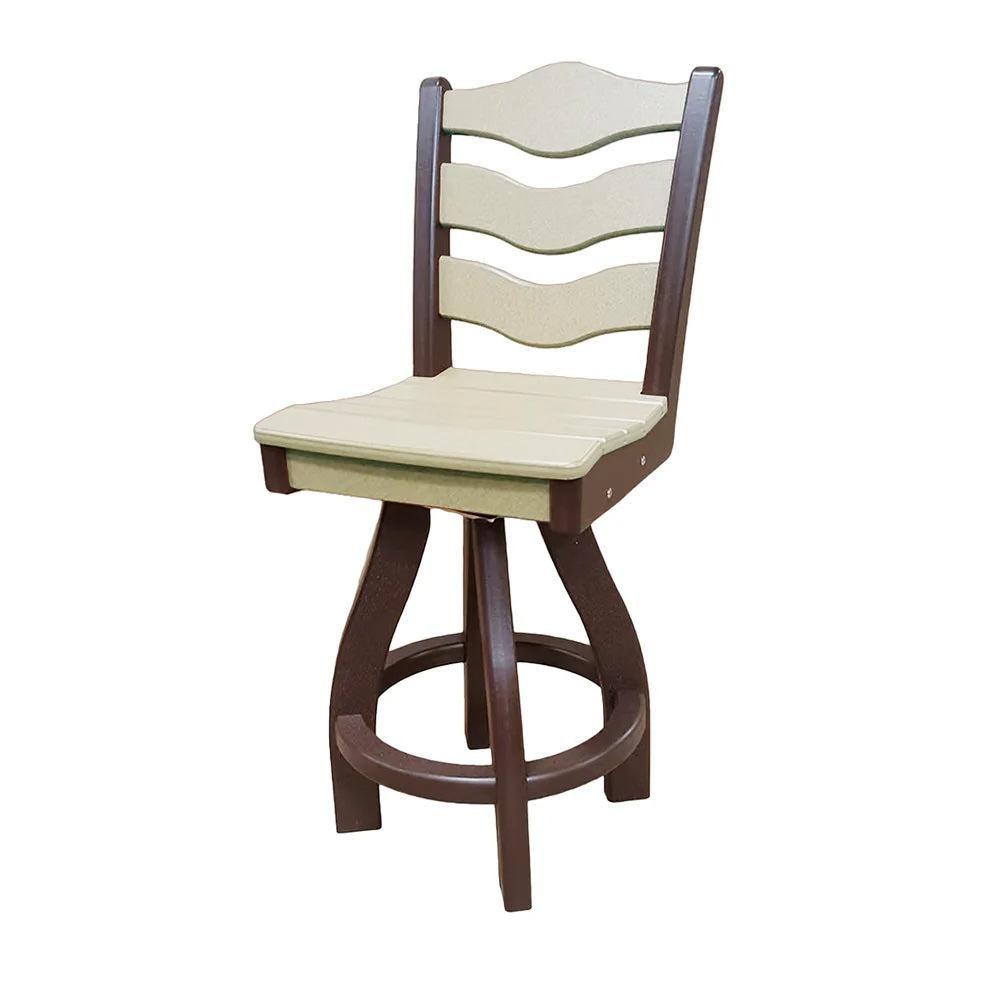 Perfect Choice Recycled Plastic Traditional Counter Height Swivel Armless Chair (COUNTER HEIGHT)  - LEAD TIME TO SHIP 4 WEEKS OR LESS