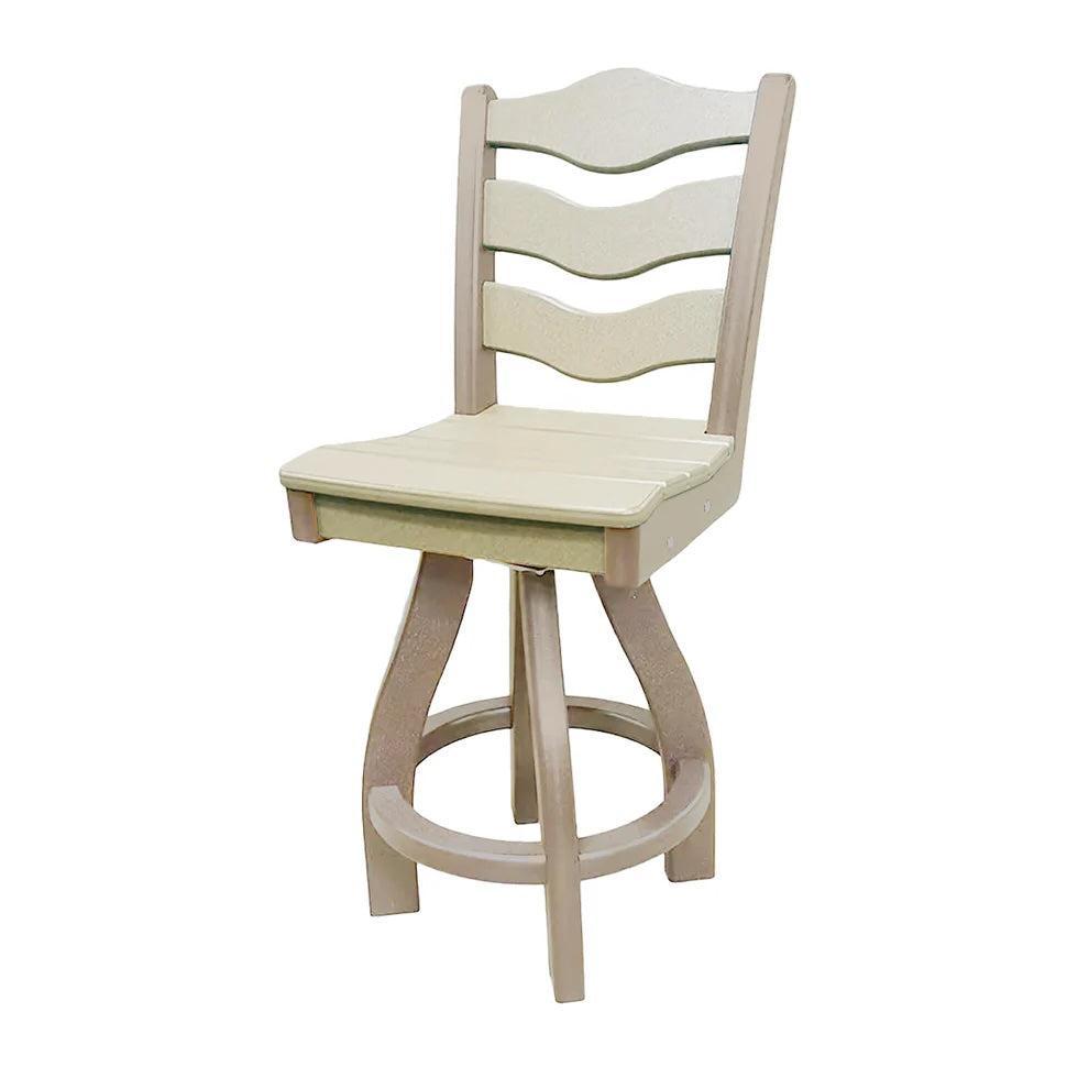 Perfect Choice Recycled Plastic Traditional Counter Height Swivel Armless Chair (COUNTER HEIGHT)  - LEAD TIME TO SHIP 4 WEEKS OR LESS