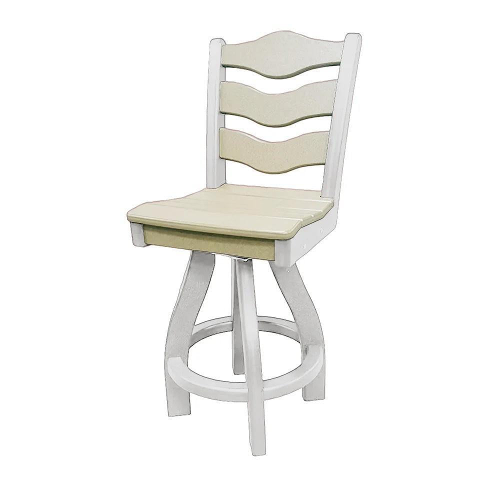 Perfect Choice Recycled Plastic Traditional Counter Height Swivel Armless Chair (COUNTER HEIGHT)  - LEAD TIME TO SHIP 4 WEEKS OR LESS