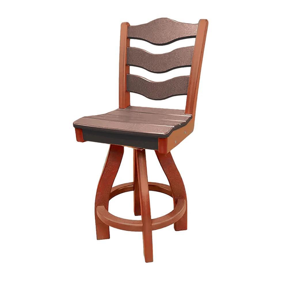 Perfect Choice Recycled Plastic Traditional Counter Height Swivel Armless Chair (COUNTER HEIGHT)  - LEAD TIME TO SHIP 4 WEEKS OR LESS