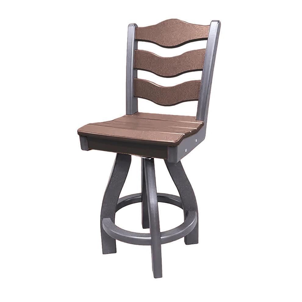 Perfect Choice Recycled Plastic Traditional Counter Height Swivel Armless Chair (COUNTER HEIGHT)  - LEAD TIME TO SHIP 4 WEEKS OR LESS