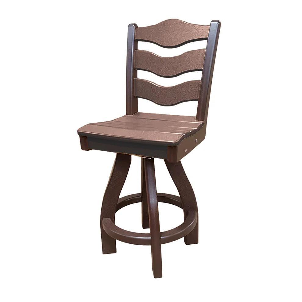 Perfect Choice Recycled Plastic Traditional Counter Height Swivel Armless Chair (COUNTER HEIGHT)  - LEAD TIME TO SHIP 4 WEEKS OR LESS