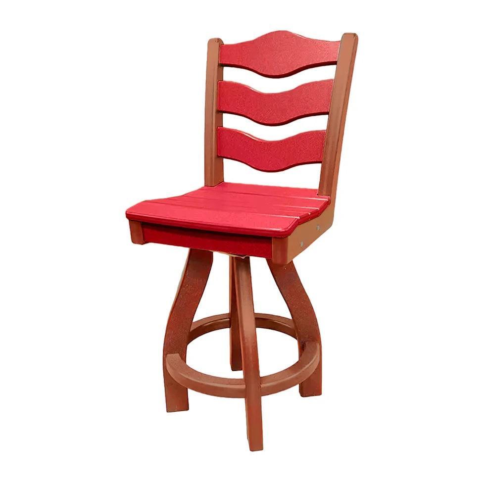 Perfect Choice Recycled Plastic Traditional Counter Height Swivel Armless Chair (COUNTER HEIGHT)  - LEAD TIME TO SHIP 4 WEEKS OR LESS