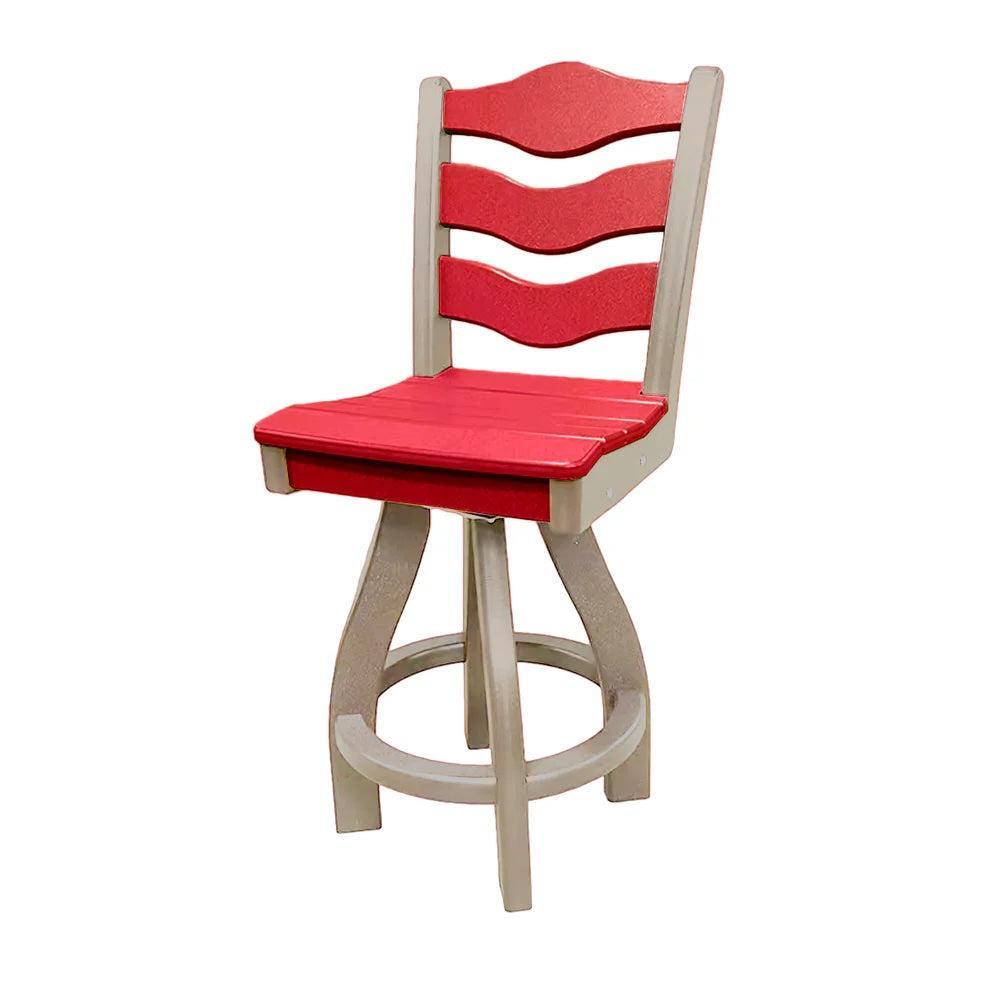 Perfect Choice Recycled Plastic Traditional Counter Height Swivel Armless Chair (COUNTER HEIGHT)  - LEAD TIME TO SHIP 4 WEEKS OR LESS