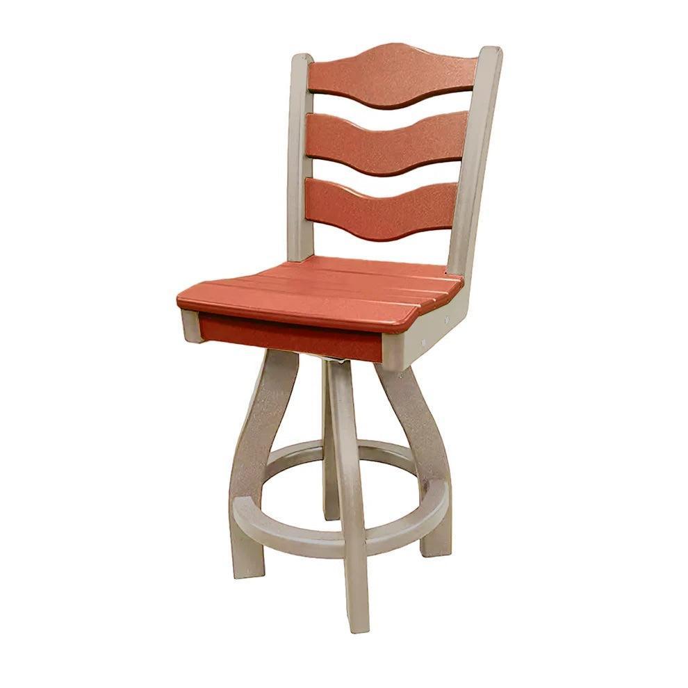 Perfect Choice Recycled Plastic Traditional Counter Height Swivel Armless Chair (COUNTER HEIGHT)  - LEAD TIME TO SHIP 4 WEEKS OR LESS