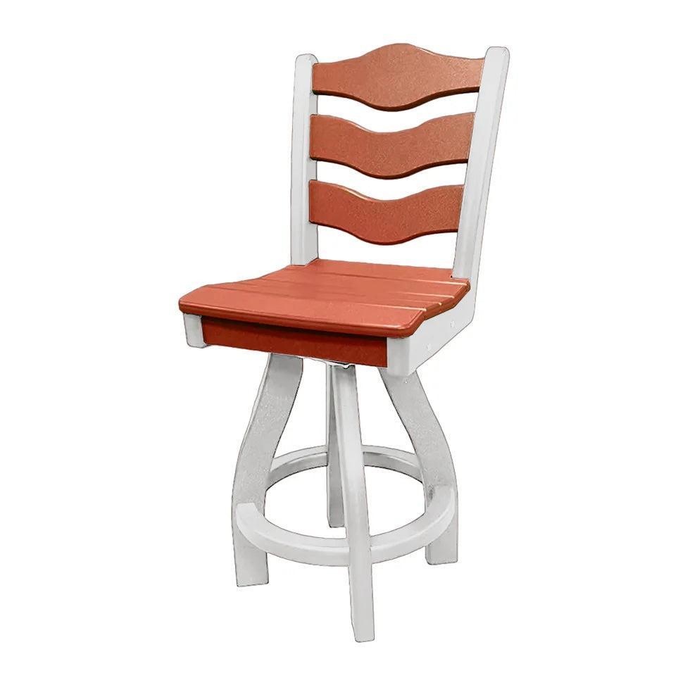 Perfect Choice Recycled Plastic Traditional Counter Height Swivel Armless Chair (COUNTER HEIGHT)  - LEAD TIME TO SHIP 4 WEEKS OR LESS