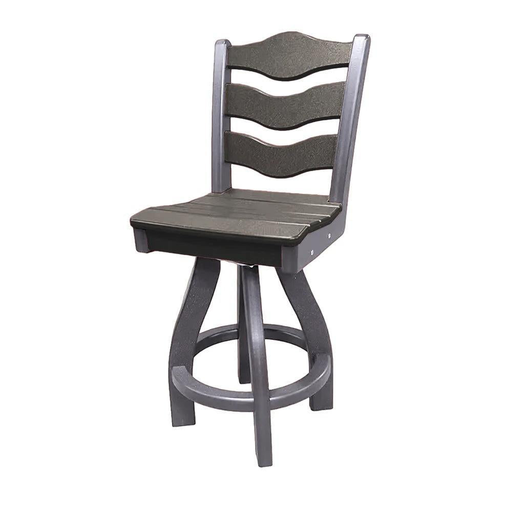 Perfect Choice Recycled Plastic Traditional Counter Height Swivel Armless Chair (COUNTER HEIGHT)  - LEAD TIME TO SHIP 4 WEEKS OR LESS