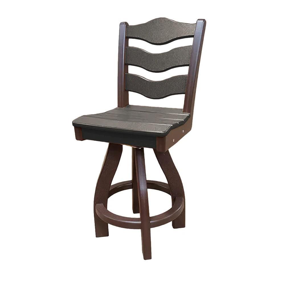 Perfect Choice Recycled Plastic Traditional Counter Height Swivel Armless Chair (COUNTER HEIGHT)  - LEAD TIME TO SHIP 4 WEEKS OR LESS