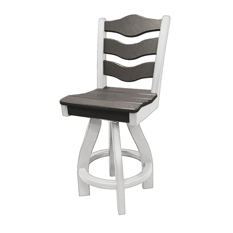 Perfect Choice Recycled Plastic Traditional Counter Height Swivel Armless Chair (COUNTER HEIGHT)  - LEAD TIME TO SHIP 4 WEEKS OR LESS