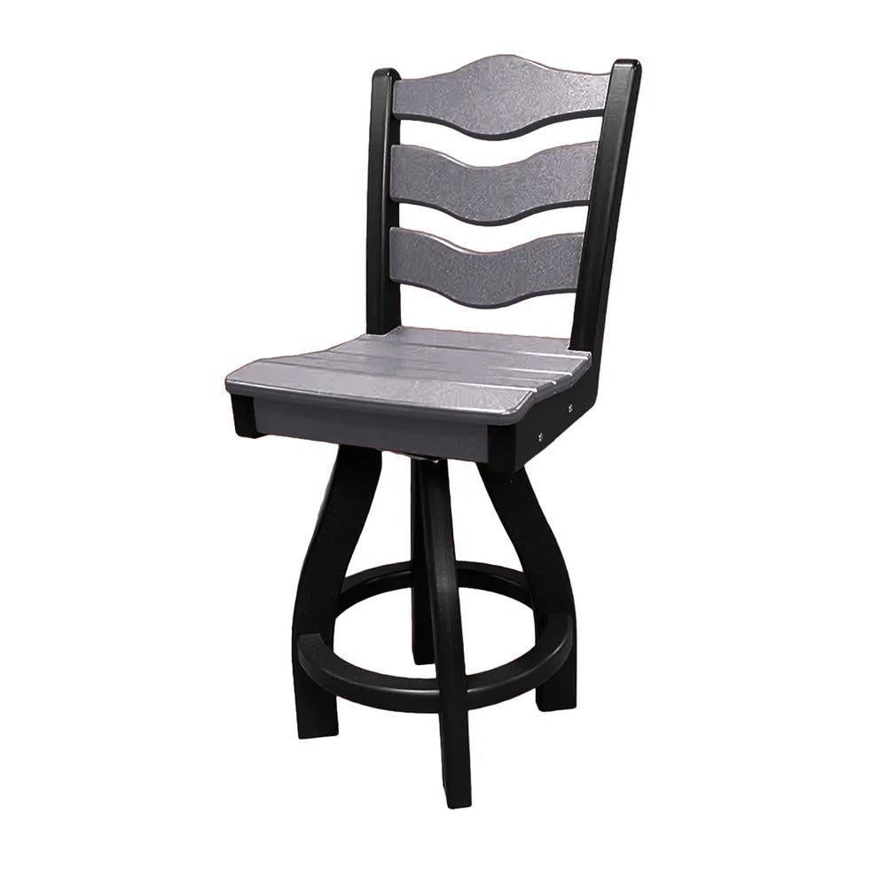 Perfect Choice Recycled Plastic Traditional Counter Height Swivel Armless Chair (COUNTER HEIGHT)  - LEAD TIME TO SHIP 4 WEEKS OR LESS