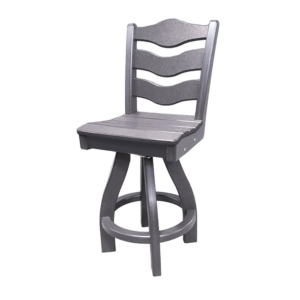 Perfect Choice Recycled Plastic Traditional Counter Height Swivel Armless Chair (COUNTER HEIGHT)  - LEAD TIME TO SHIP 4 WEEKS OR LESS