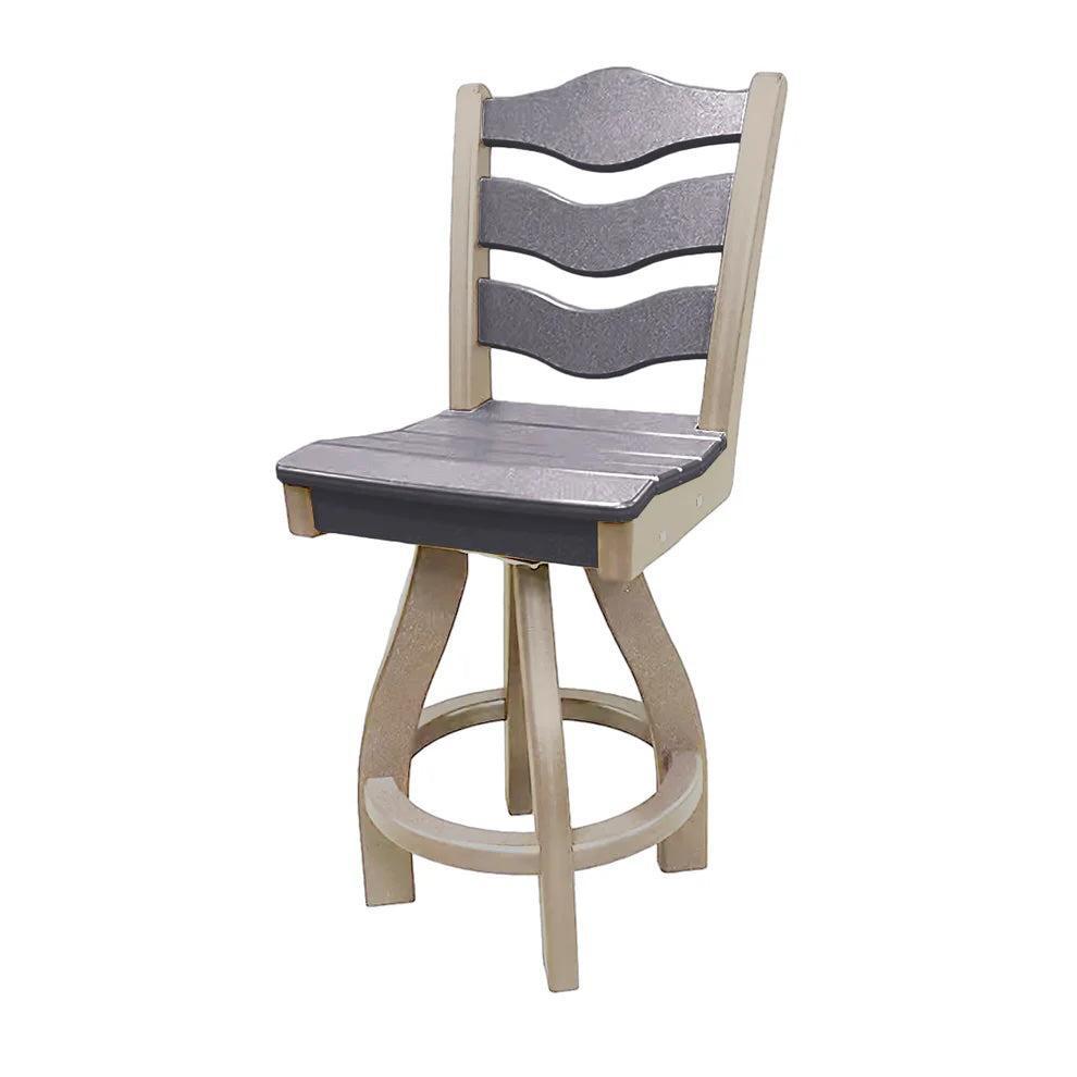 Perfect Choice Recycled Plastic Traditional Counter Height Swivel Armless Chair (COUNTER HEIGHT)  - LEAD TIME TO SHIP 4 WEEKS OR LESS