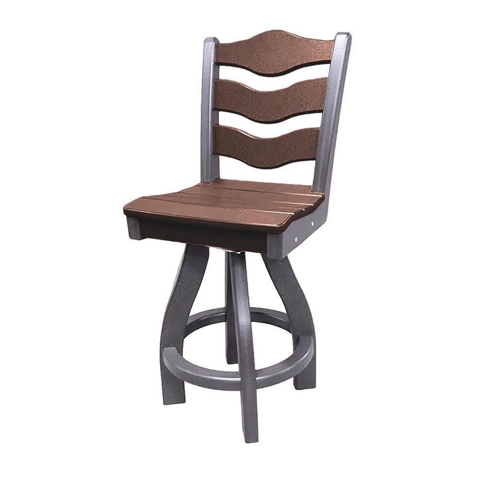 Perfect Choice Recycled Plastic Traditional Counter Height Swivel Armless Chair (COUNTER HEIGHT)  - LEAD TIME TO SHIP 4 WEEKS OR LESS