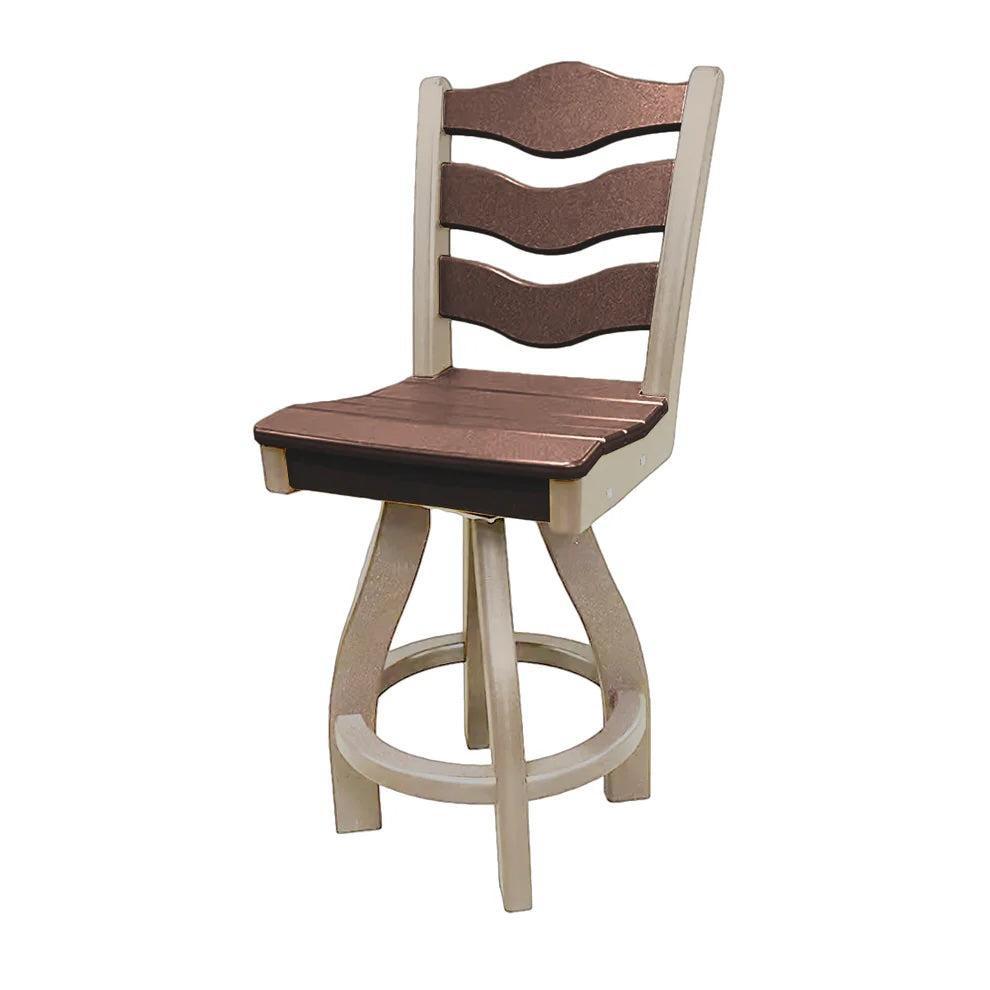 Perfect Choice Recycled Plastic Traditional Counter Height Swivel Armless Chair (COUNTER HEIGHT)  - LEAD TIME TO SHIP 4 WEEKS OR LESS