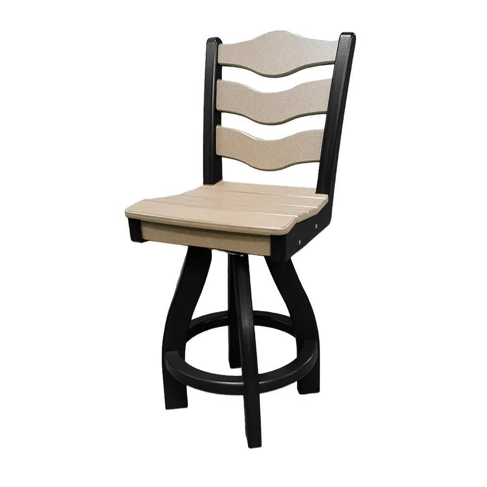 Perfect Choice Recycled Plastic Traditional Counter Height Swivel Armless Chair (COUNTER HEIGHT)  - LEAD TIME TO SHIP 4 WEEKS OR LESS