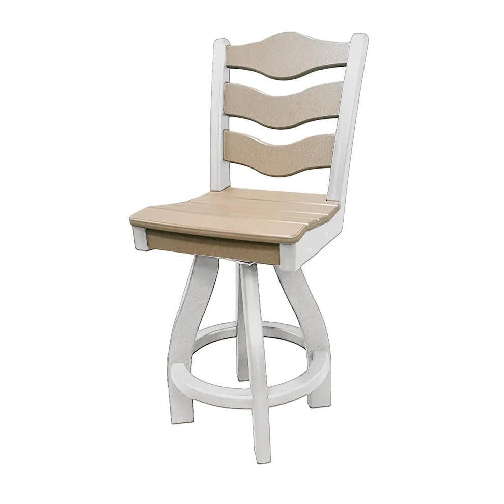 Perfect Choice Recycled Plastic Traditional Counter Height Swivel Armless Chair (COUNTER HEIGHT)  - LEAD TIME TO SHIP 4 WEEKS OR LESS