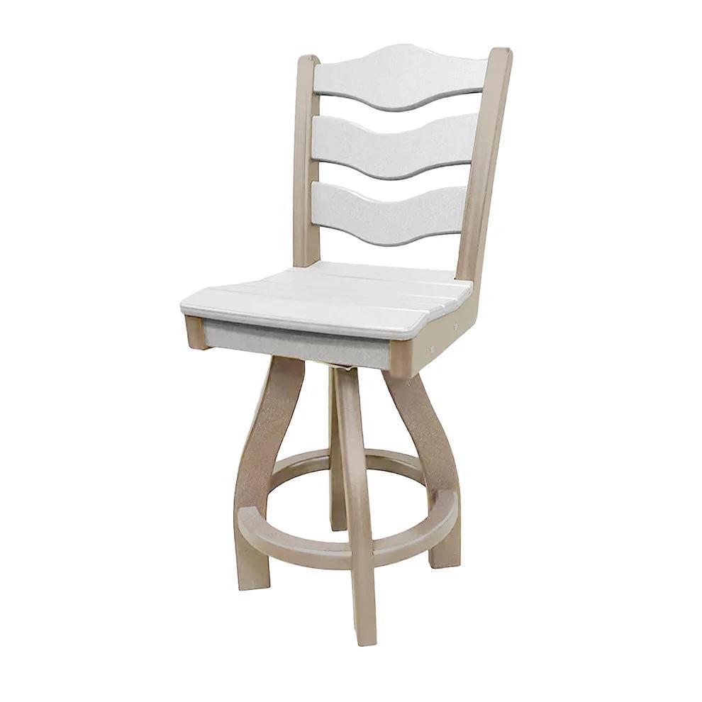 Perfect Choice Recycled Plastic Traditional Counter Height Swivel Armless Chair (COUNTER HEIGHT)  - LEAD TIME TO SHIP 4 WEEKS OR LESS