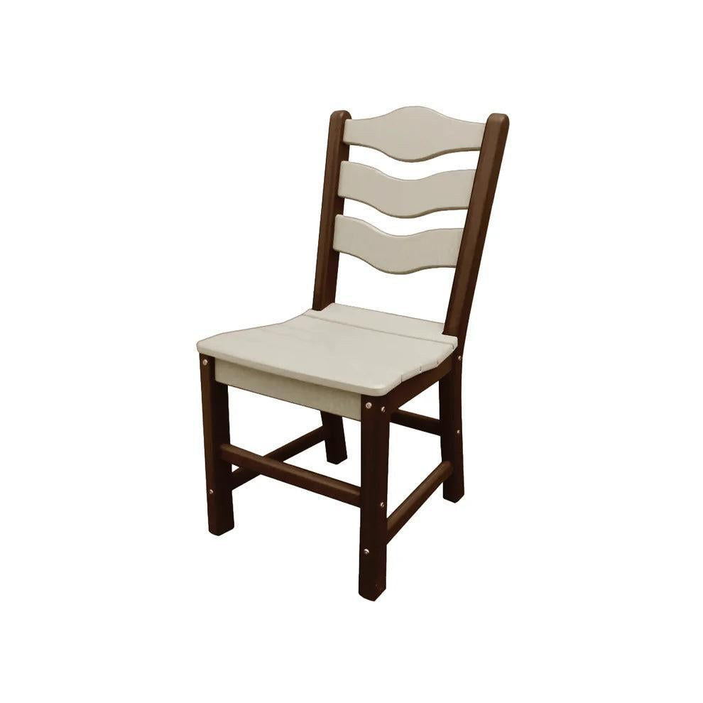 Perfect Choice Recycled Plastic Traditional Dining Height Standard Armless Chair - LEAD TIME TO SHIP 5 WEEKS OR LESS