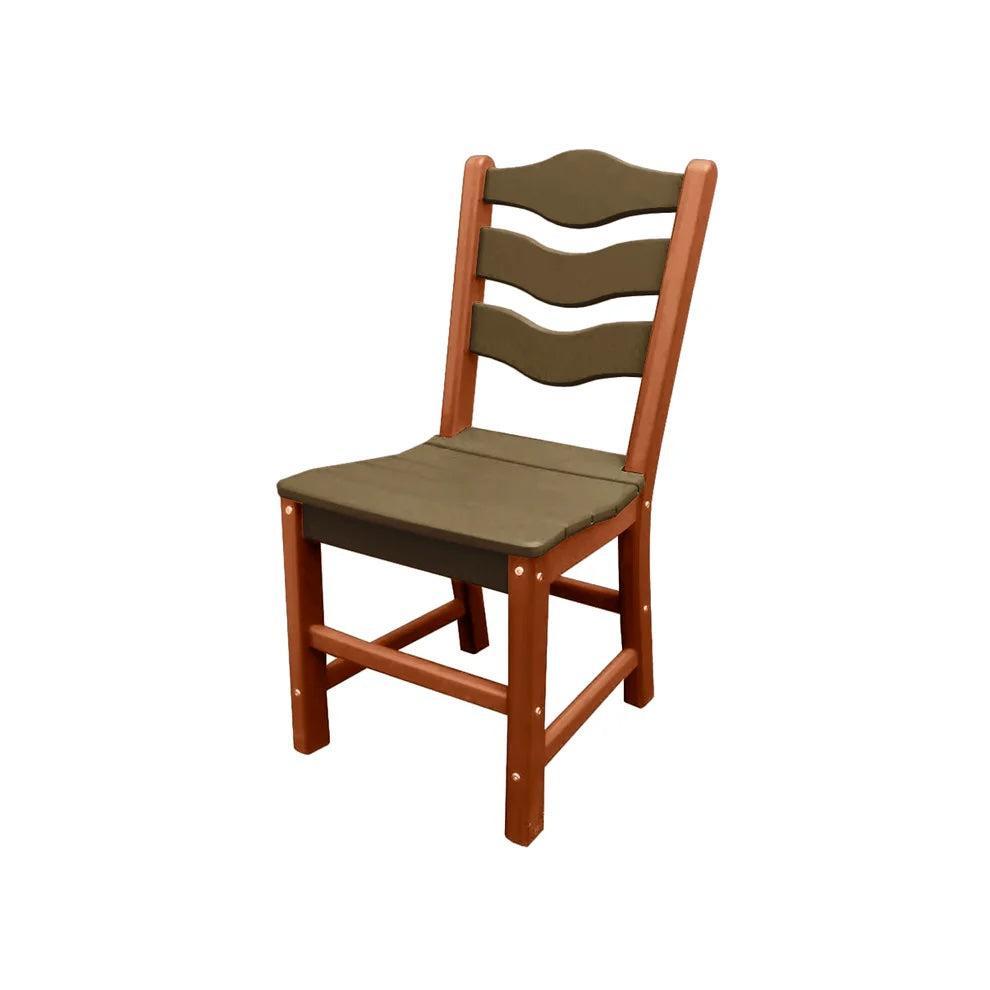 Perfect Choice Recycled Plastic Traditional Dining Height Standard Armless Chair - LEAD TIME TO SHIP 5 WEEKS OR LESS
