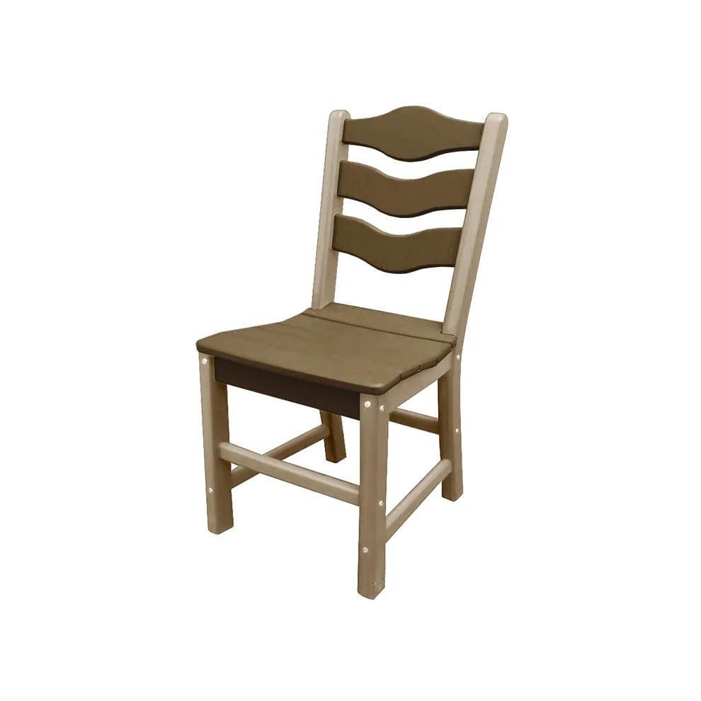 Perfect Choice Recycled Plastic Traditional Dining Height Standard Armless Chair - LEAD TIME TO SHIP 5 WEEKS OR LESS