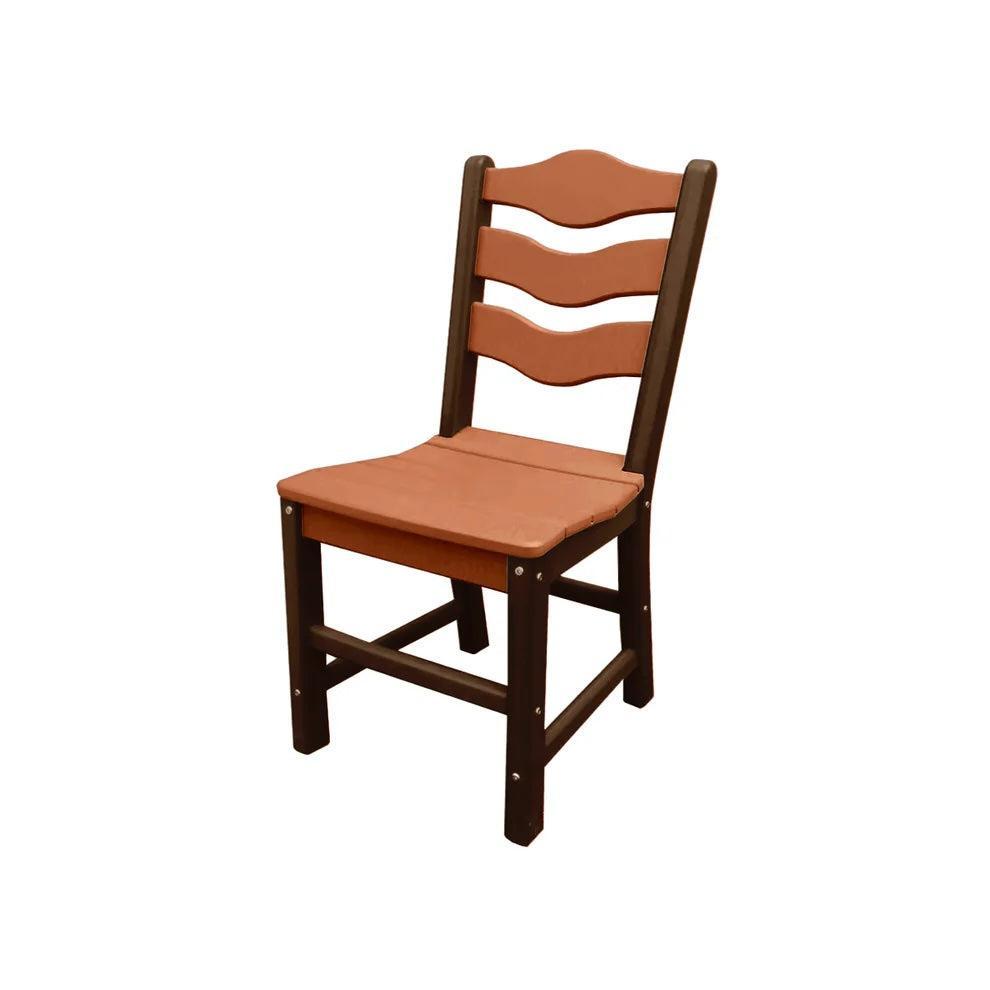 Perfect Choice Recycled Plastic Traditional Dining Height Standard Armless Chair - LEAD TIME TO SHIP 5 WEEKS OR LESS