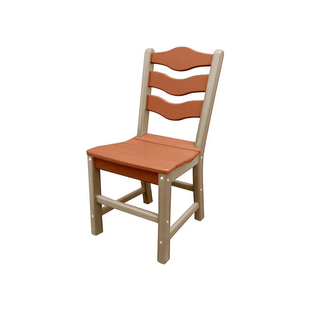 Perfect Choice Recycled Plastic Traditional Dining Height Standard Armless Chair - LEAD TIME TO SHIP 5 WEEKS OR LESS