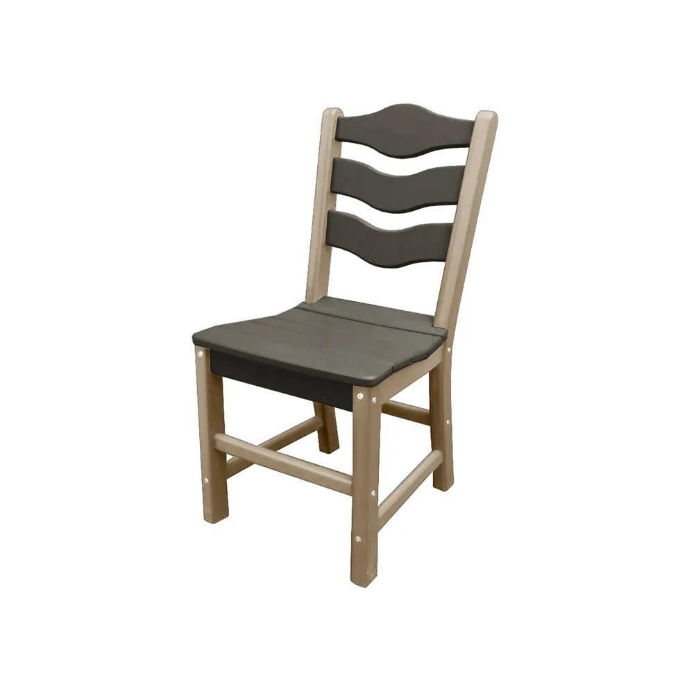 Perfect Choice Recycled Plastic Traditional Dining Height Standard Armless Chair - LEAD TIME TO SHIP 5 WEEKS OR LESS