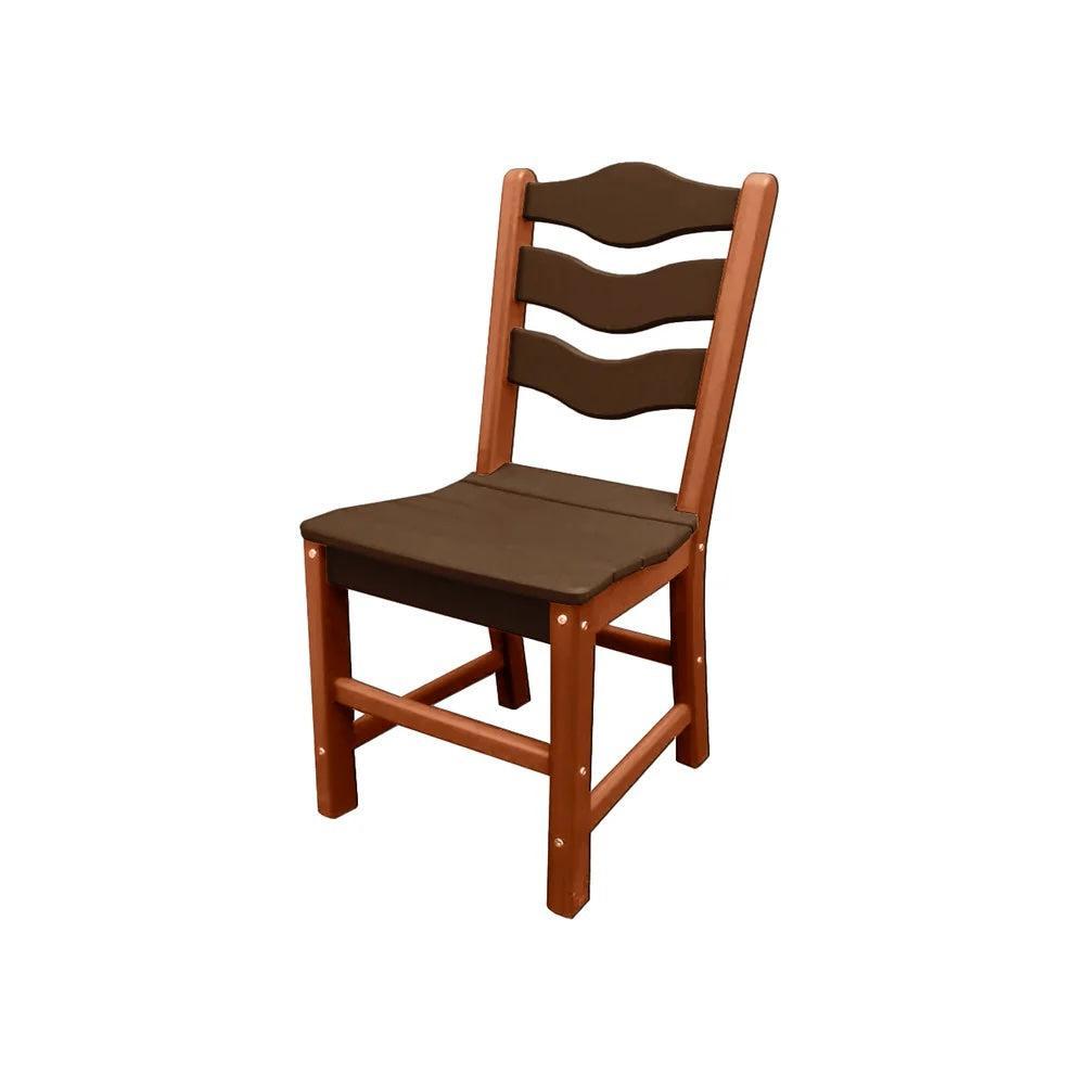 Perfect Choice Recycled Plastic Traditional Dining Height Standard Armless Chair - LEAD TIME TO SHIP 5 WEEKS OR LESS