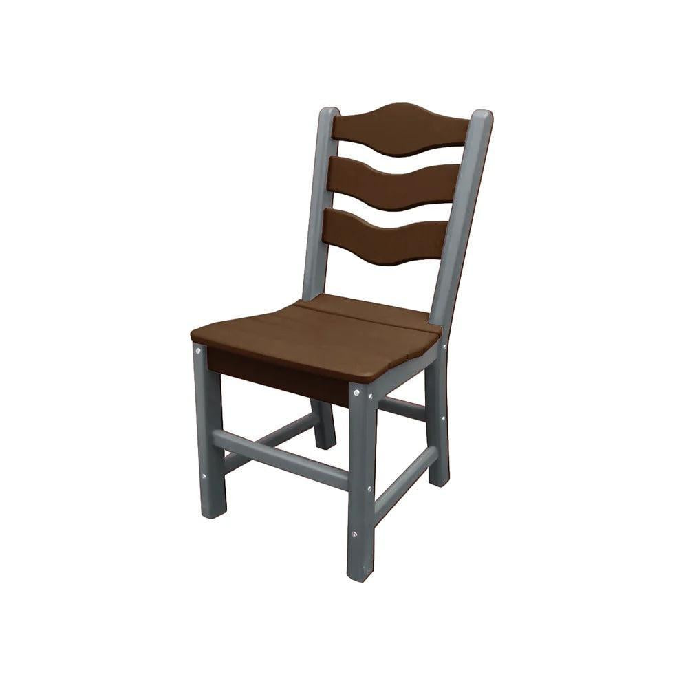 Perfect Choice Recycled Plastic Traditional Dining Height Standard Armless Chair - LEAD TIME TO SHIP 5 WEEKS OR LESS