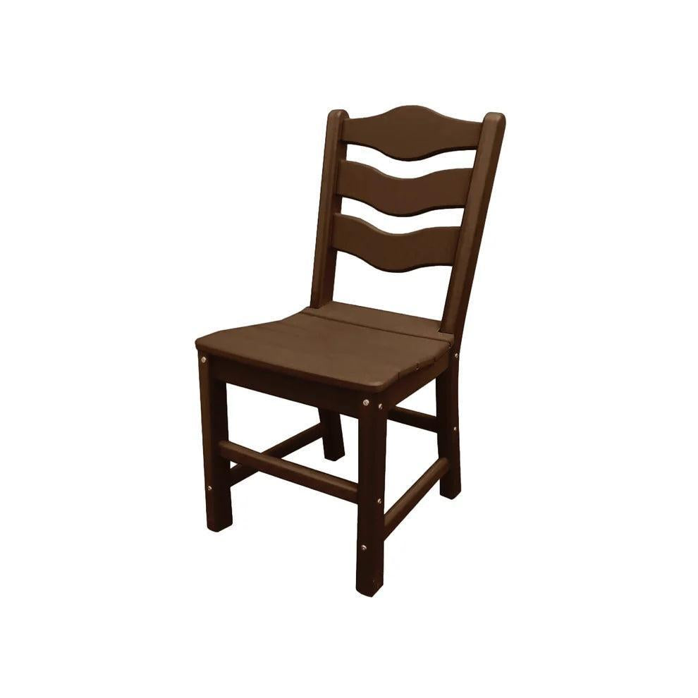 Perfect Choice Recycled Plastic Traditional Dining Height Standard Armless Chair - LEAD TIME TO SHIP 5 WEEKS OR LESS