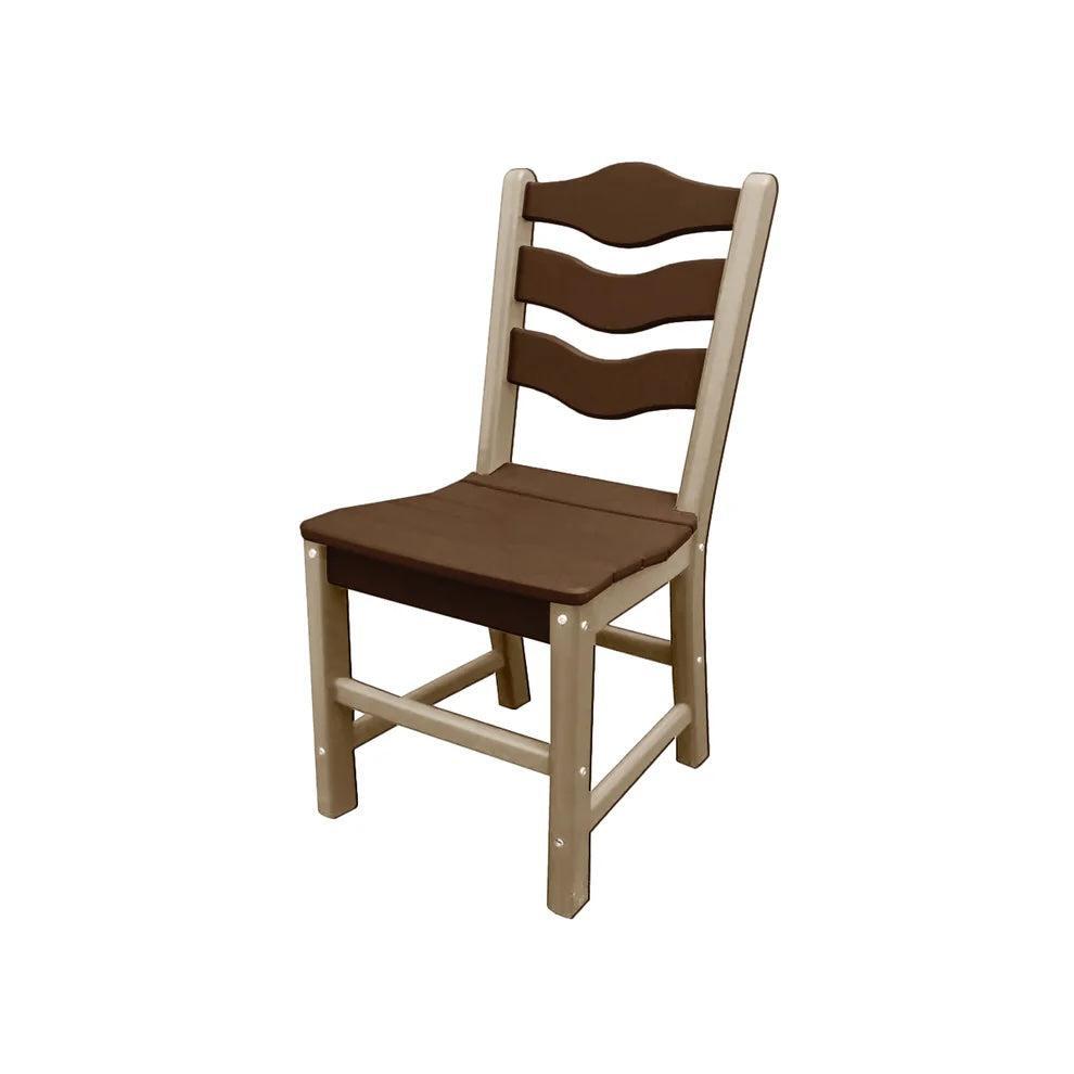 Perfect Choice Recycled Plastic Traditional Dining Height Standard Armless Chair - LEAD TIME TO SHIP 5 WEEKS OR LESS