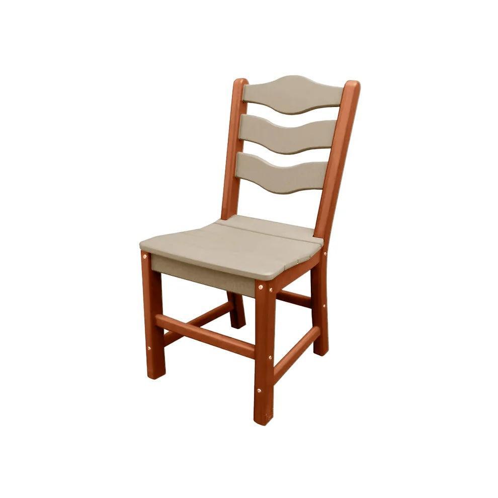 Perfect Choice Recycled Plastic Traditional Dining Height Standard Armless Chair - LEAD TIME TO SHIP 5 WEEKS OR LESS