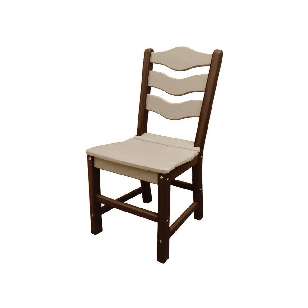 Perfect Choice Recycled Plastic Traditional Dining Height Standard Armless Chair - LEAD TIME TO SHIP 5 WEEKS OR LESS