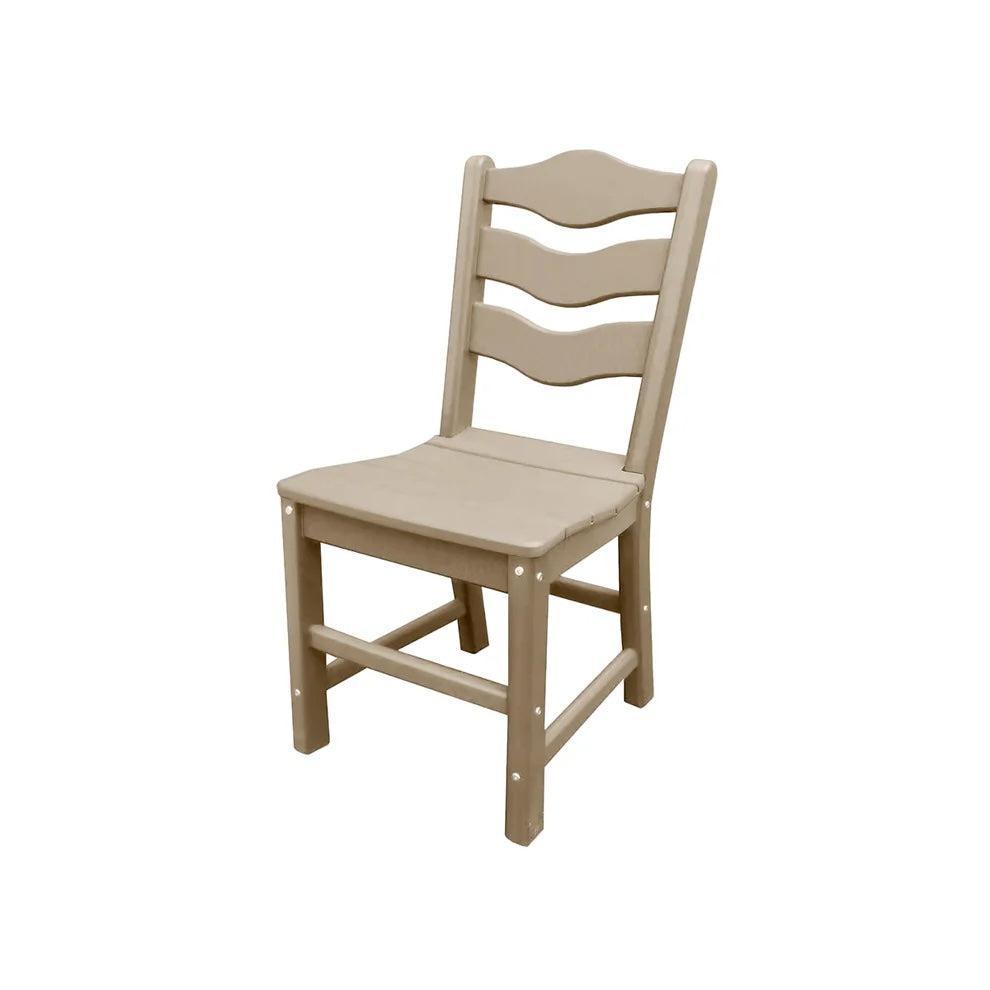 Perfect Choice Recycled Plastic Traditional Dining Height Standard Armless Chair - LEAD TIME TO SHIP 5 WEEKS OR LESS