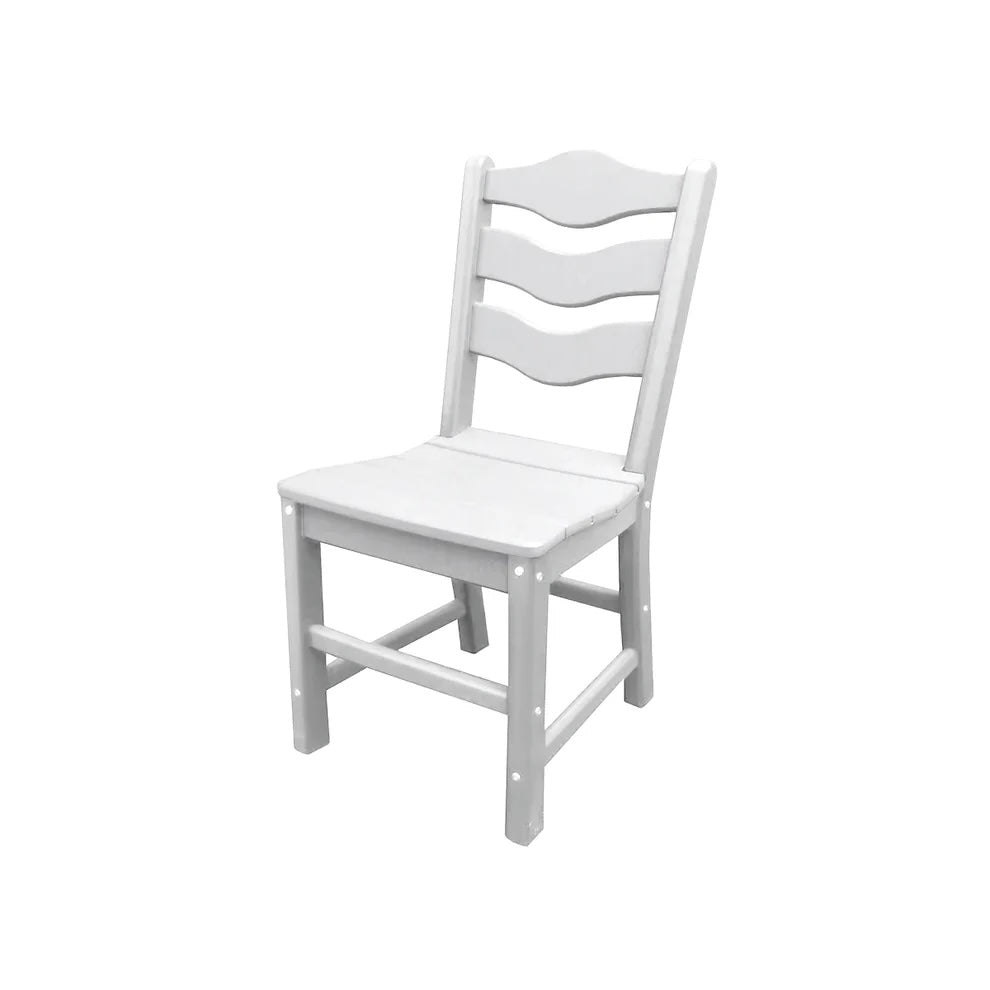 Perfect Choice Recycled Plastic Traditional Dining Height Standard Armless Chair - LEAD TIME TO SHIP 5 WEEKS OR LESS