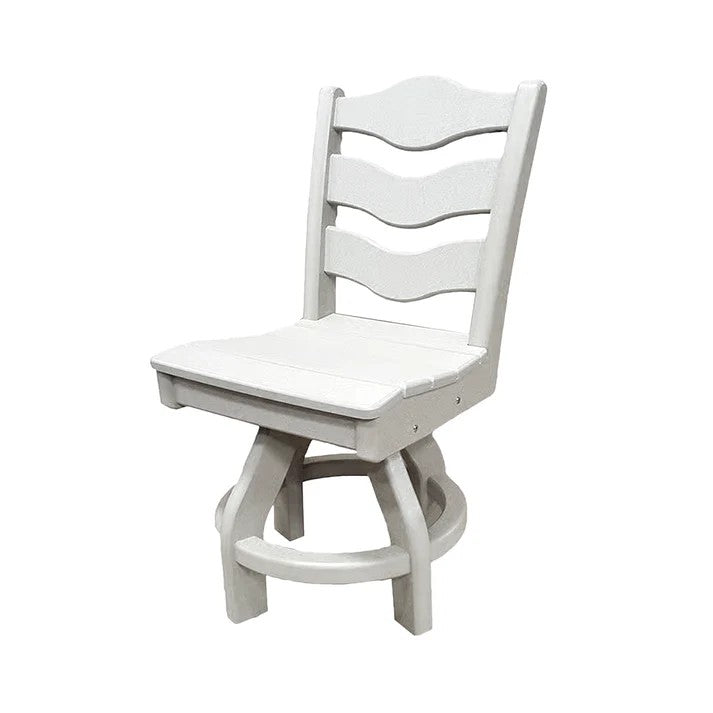 Perfect Choice Recycled Plastic Traditional Dining Height Swivel Armless Chair - LEAD TIME TO SHIP 4 WEEKS OR LESS