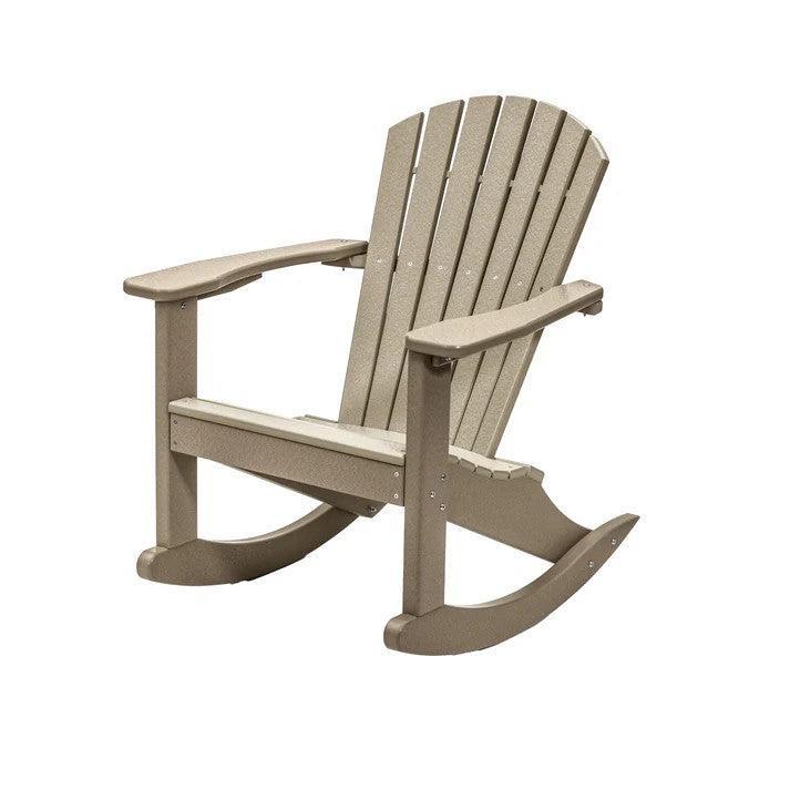 Perfect Choice Furniture Recycled Plastic Classic Adirondack Rocking Chair - LEAD TIME TO SHIP 4 WEEKS OR LESS