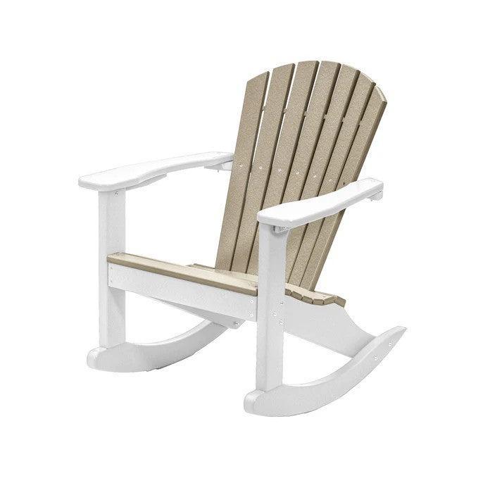 Perfect Choice Furniture Recycled Plastic Classic Adirondack Rocking Chair - LEAD TIME TO SHIP 4 WEEKS OR LESS