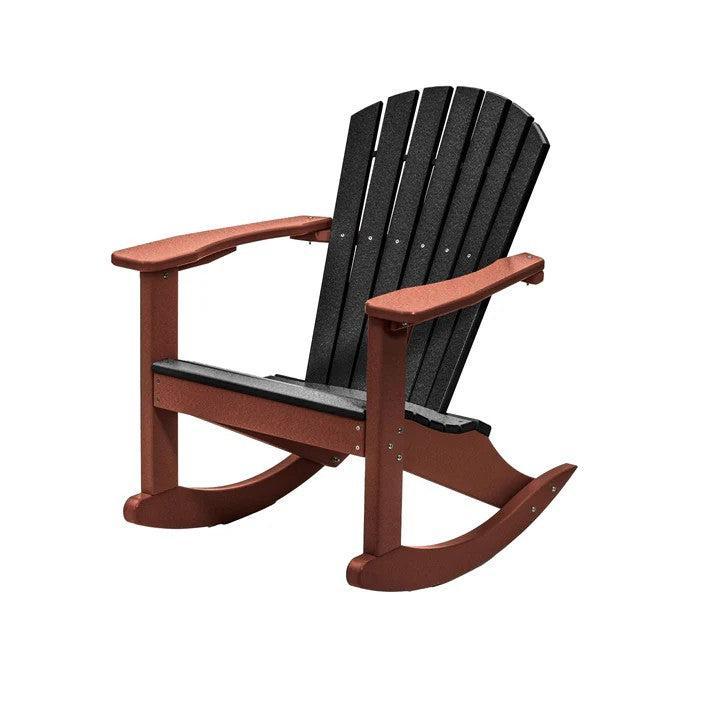Perfect Choice Furniture Recycled Plastic Classic Adirondack Rocking Chair - LEAD TIME TO SHIP 4 WEEKS OR LESS
