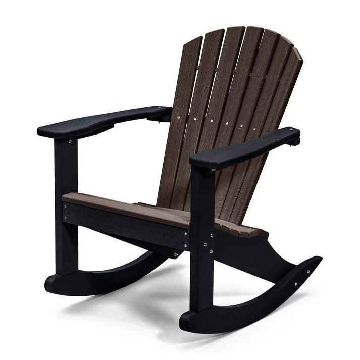 Perfect Choice Furniture Recycled Plastic Classic Adirondack Rocking Chair - LEAD TIME TO SHIP 4 WEEKS OR LESS
