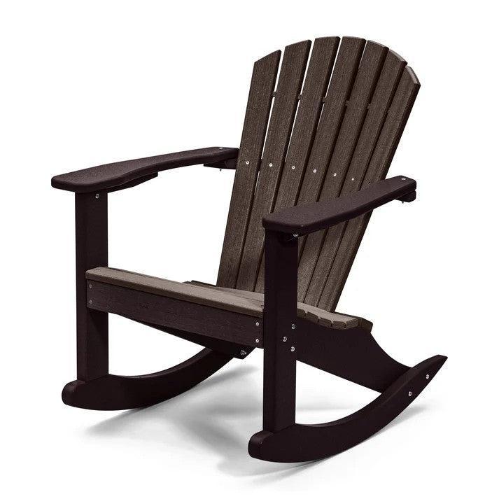 Perfect Choice Furniture Recycled Plastic Classic Adirondack Rocking Chair - LEAD TIME TO SHIP 4 WEEKS OR LESS
