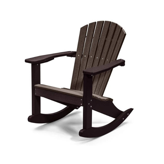 Perfect Choice Furniture Recycled Plastic Classic Adirondack Rocking Chair - LEAD TIME TO SHIP 4 WEEKS OR LESS