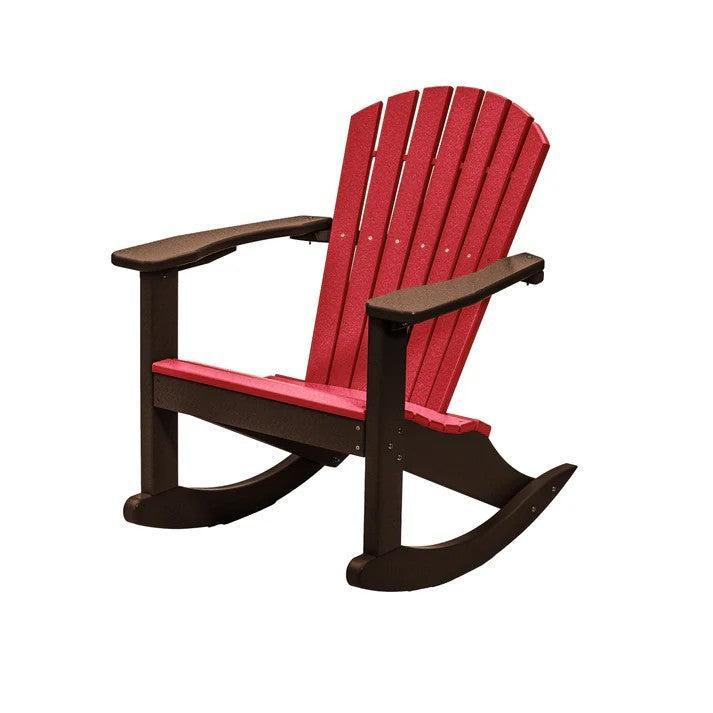 Perfect Choice Furniture Recycled Plastic Classic Adirondack Rocking Chair - LEAD TIME TO SHIP 4 WEEKS OR LESS
