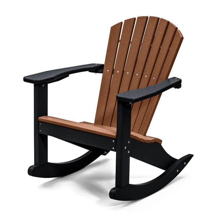 Perfect Choice Furniture Recycled Plastic Classic Adirondack Rocking Chair - LEAD TIME TO SHIP 4 WEEKS OR LESS