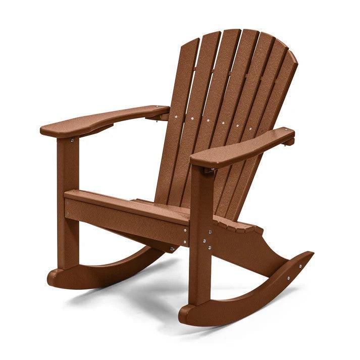 Perfect Choice Furniture Recycled Plastic Classic Adirondack Rocking Chair - LEAD TIME TO SHIP 4 WEEKS OR LESS